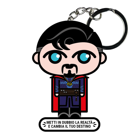 portachiavi smart, micro me, biglietto da visita digitale, doctor strange, avengers, marvel