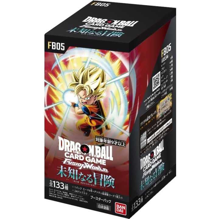 Box Dragon Ball Super Fusion World Card Game - FB05 - New Adventure 24 Buste JAP
