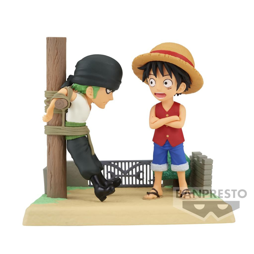 One Piece Log Stories - Luffy and Zoro 7Cm