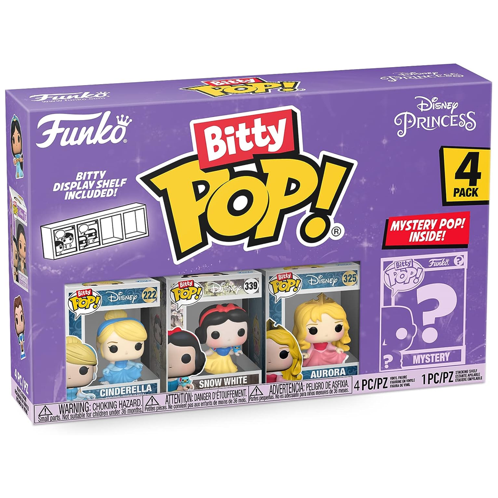 Bitty Pop Disney Princess-  Cinderella - Snow White - Aurora