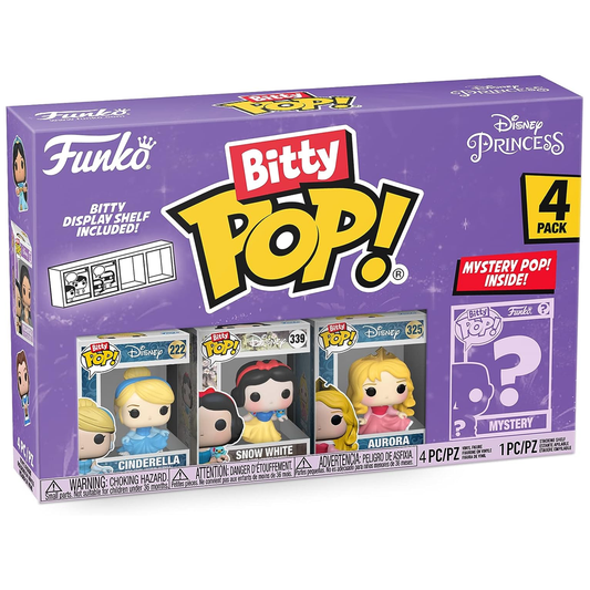 Bitty Pop Disney Princess-  Cinderella - Snow White - Aurora