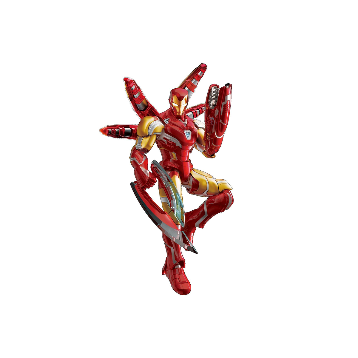 Model Kit Blokees - Iron Man 12Cm