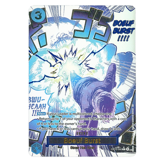 OP12-060 Boeuf Burst - R Alternative (ENG)