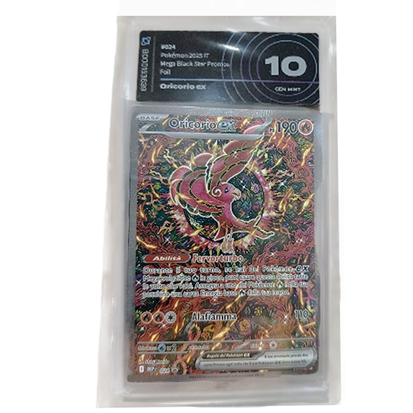 Promo 024 Oricorio EX - Illustrazione Rara Gradata 10 (IT)