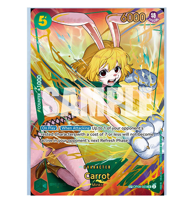 Op08-023 Carrot - SP Super rara (ENG)