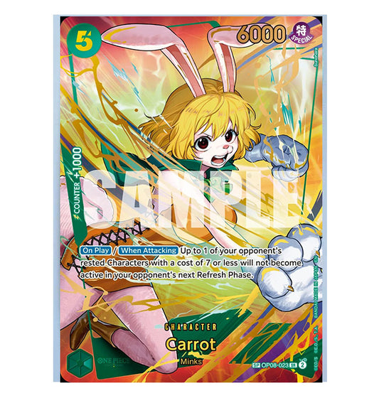 Op08-023 Carrot - SP Super rara (ENG)