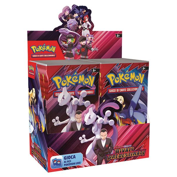 Pokemon Box 36 Buste Rivali Predestinati (ITA)