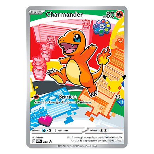 038 Charmander - Promo Rara (IT)
