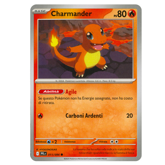 011-094 Charmander - Comune (IT)