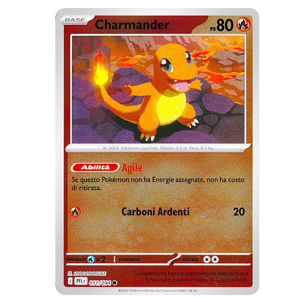 011-094 Charmander - Comune Reverse (IT)
