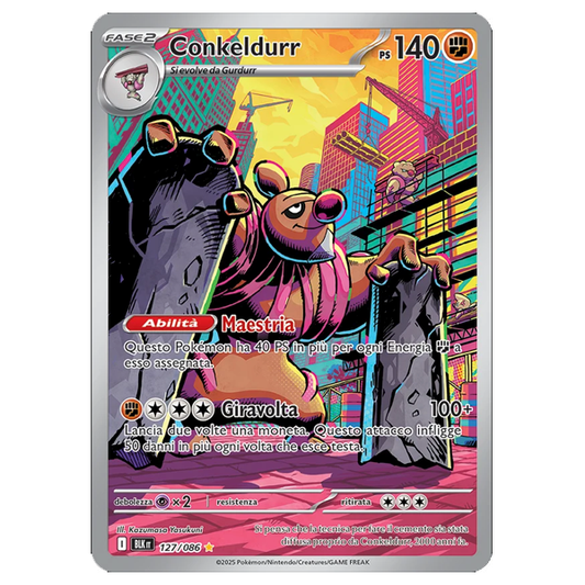 127-086 Conkeldurr - Illustrazione Rara (ITA)