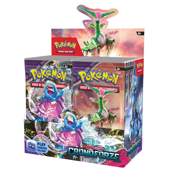 Pokemon Box 36 Buste Scarlatto e Violetto - Cronoforze ITA