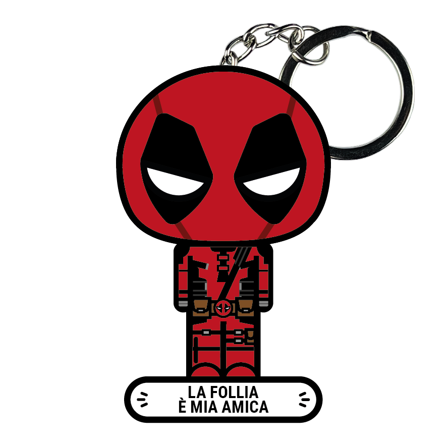 portachiavi smart, micro me, biglietto da visita digitale, deadpool, avengers, marvel