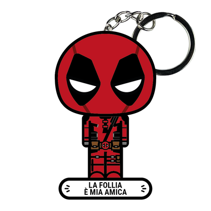 portachiavi smart, micro me, biglietto da visita digitale, deadpool, avengers, marvel