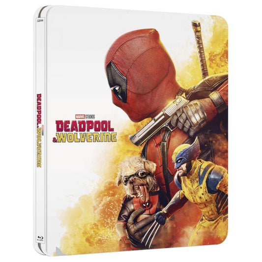 Blu Ray -  Deadpool and Wolverine (Deadpool Edition) 4k Ultra Hd + Blu-ray Hd