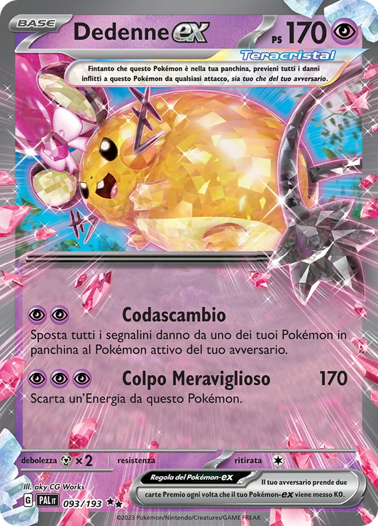 Dedenne Ex - Rara Foil (ITA)