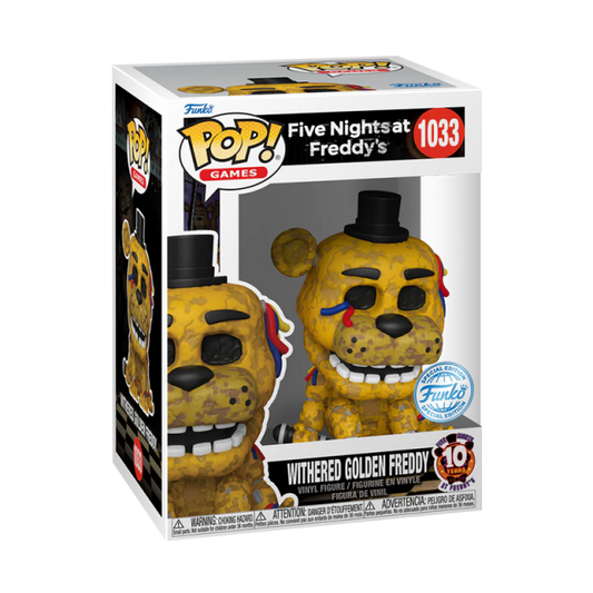 Five night at Freddy - Withered Golden Freddy (1033) Special