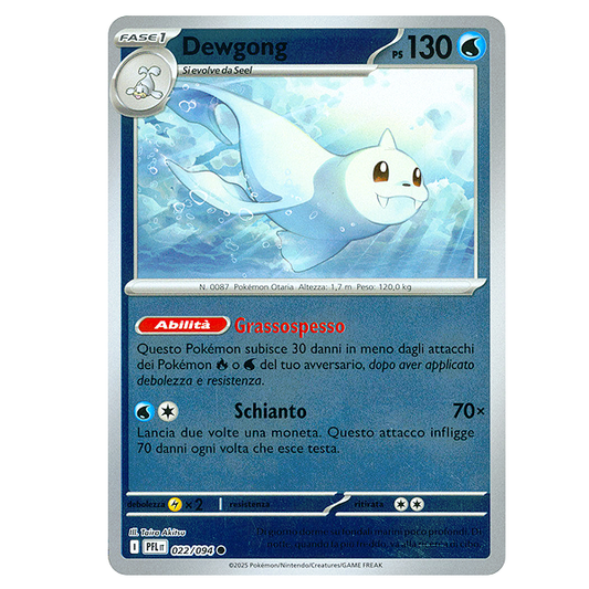 022-094 Dewgong - Comune Reverse (IT)