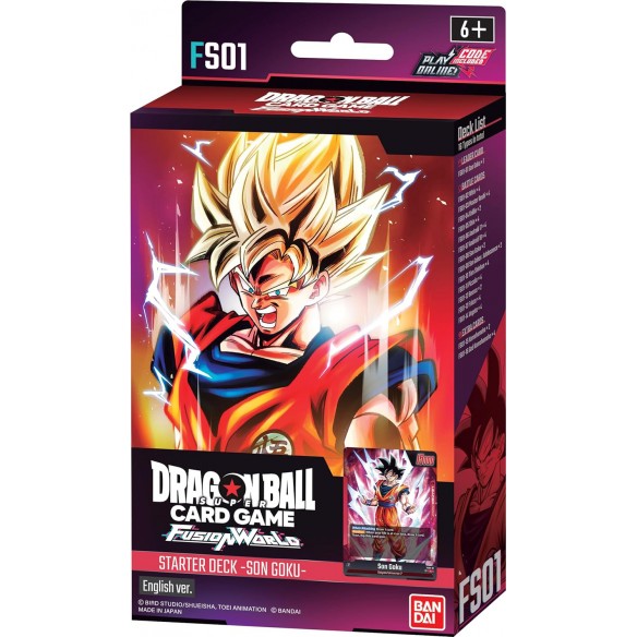 Dragon Ball Super Fusion World Starter Deck FS01 ENG 1 Mazzo