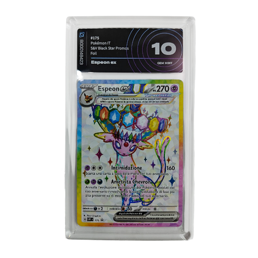 175 Espeon EX - Promo Rara Gradata 10 (IT)