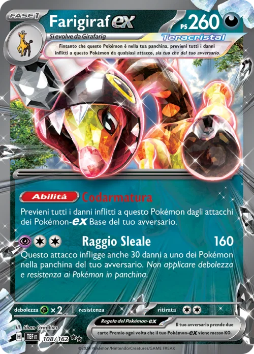 Farigiraf Ex - Rara Foil (ITA)