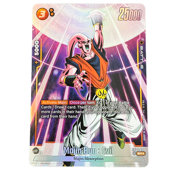 FB04-093 Majin Buu Evil - SR Alternative (ENG)