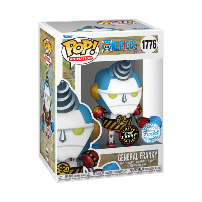 One Piece - Franky (1776) Chase Special + Protector in Omaggio