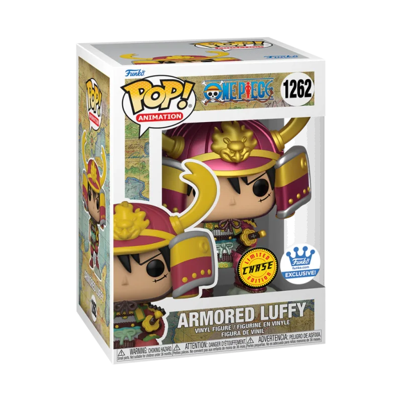 One Piece - Armored Luffy (1262) Chase Exclusive (Protector in omaggio)