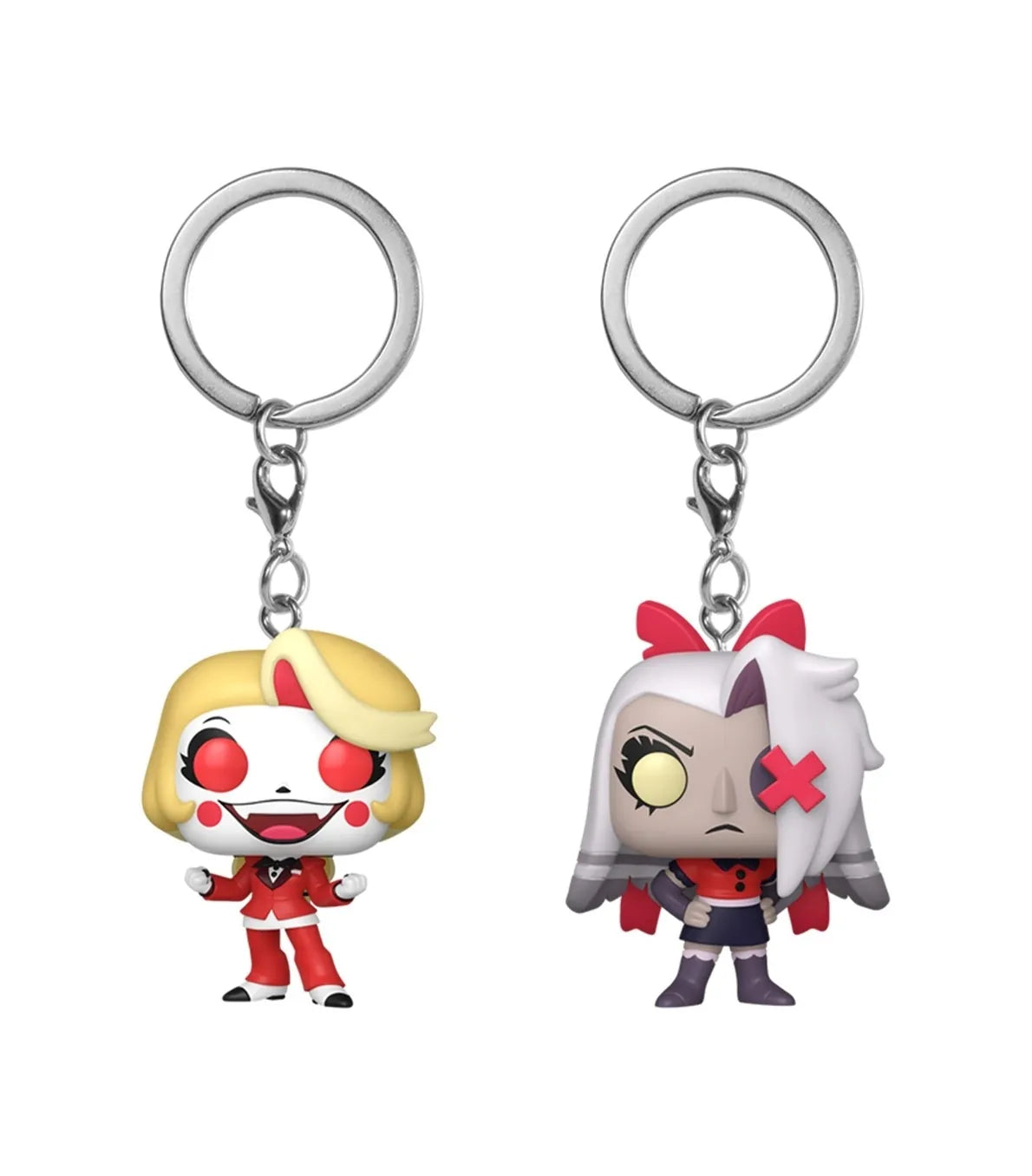 Funko Keychain - Charlie and Vaggie