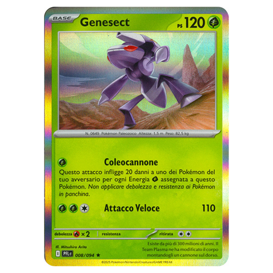 008-094 Genesect - Rara Holo (IT)