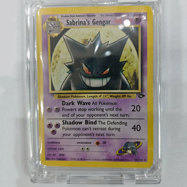 29-132 Sabrina's Gengar - Rara (ENG) 6 + Case