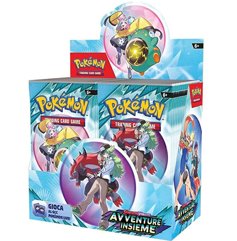 Pokemon Box 36 Buste Avventure Insieme ITA