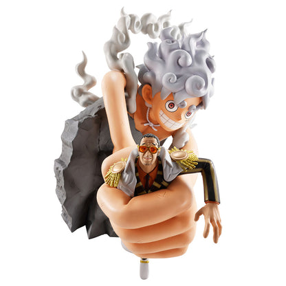 Ichibansho One Piece -  Monkey D Luffy Gear 5 vs Borsalino 22cm