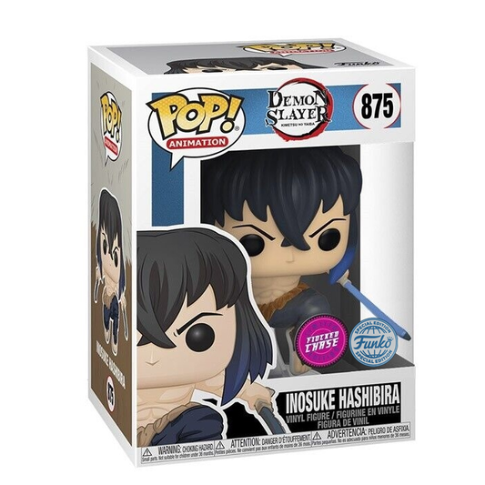 Demon Slayer - Inosuke Hashibira (875) Chase Flocked + Protector