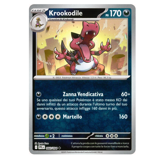 066-094 Krookodile - Non Comune Reverse (IT)