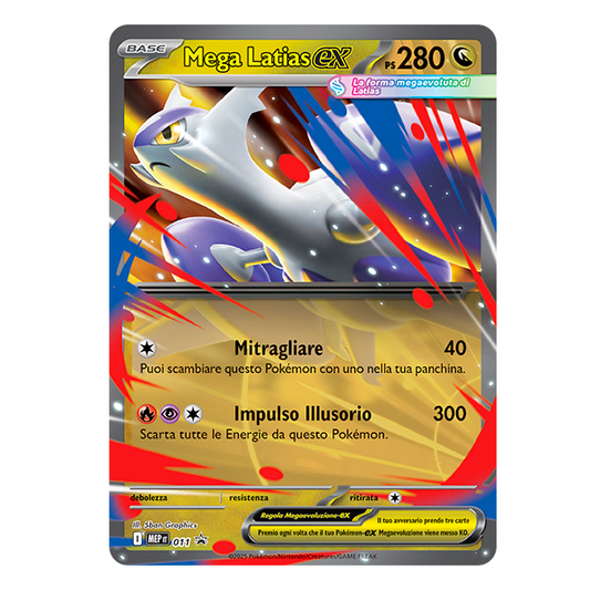 011 Mega Latias Ex - Promo Rara (IT)