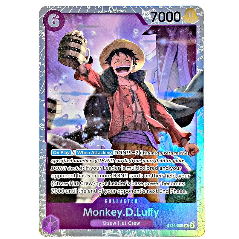 ST26-005 Monkey D Luffy  - Super Rara (ENG)