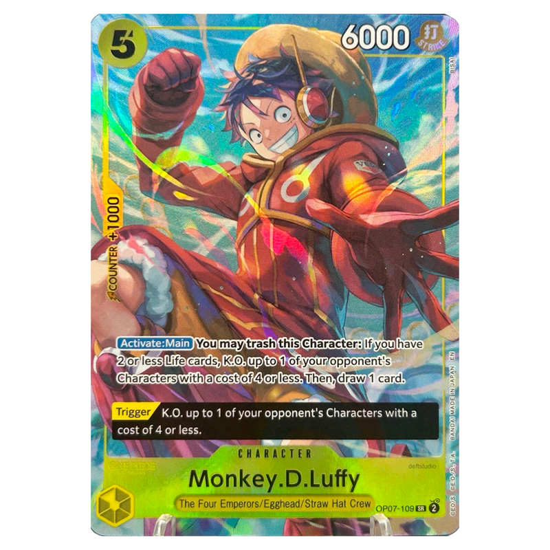OP07-109 Monkey D Luffy - Promo (ENG)
