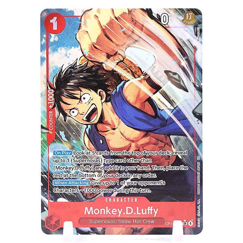 OP14-013 Monkey D Luffy  - Super Rara (ENG)
