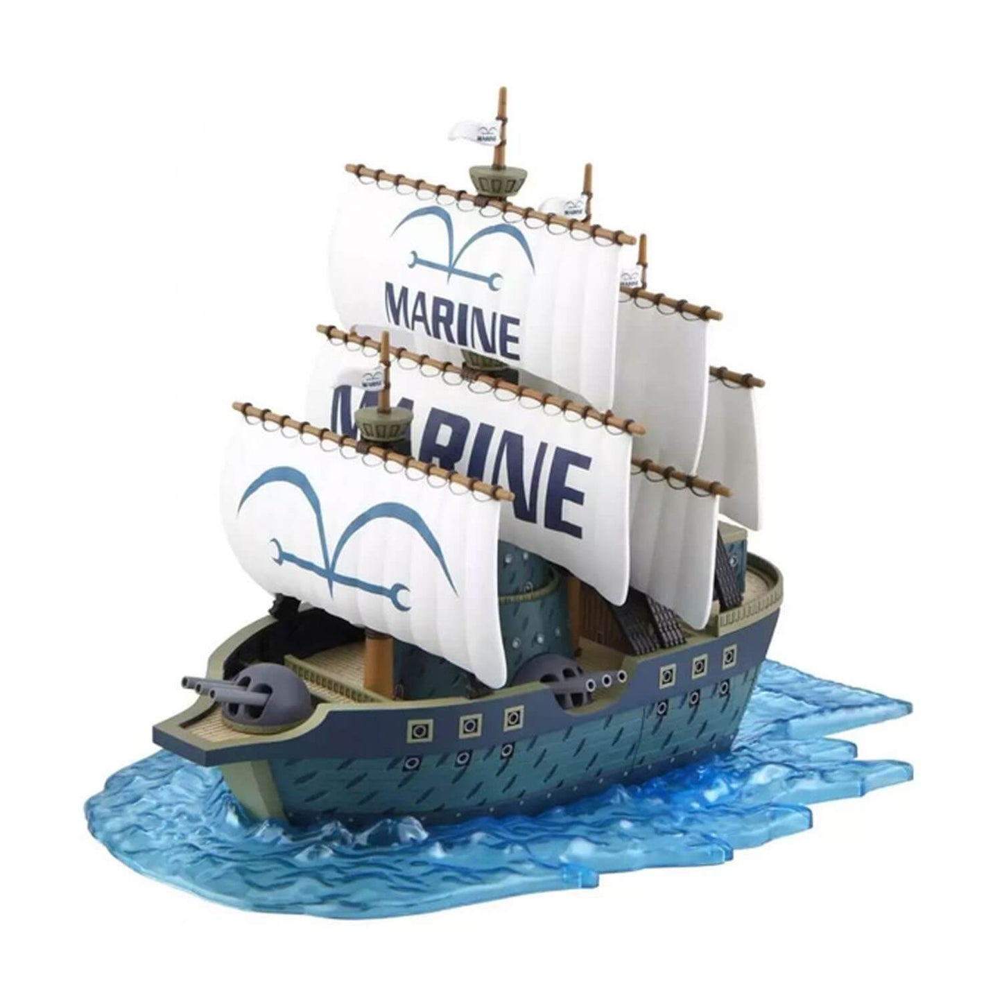 Model Kit One Piece - Marine Warship 8Cm