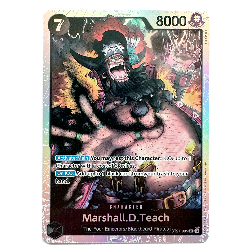 ST27-005 Marshall D Teach - Super Rara (ENG)