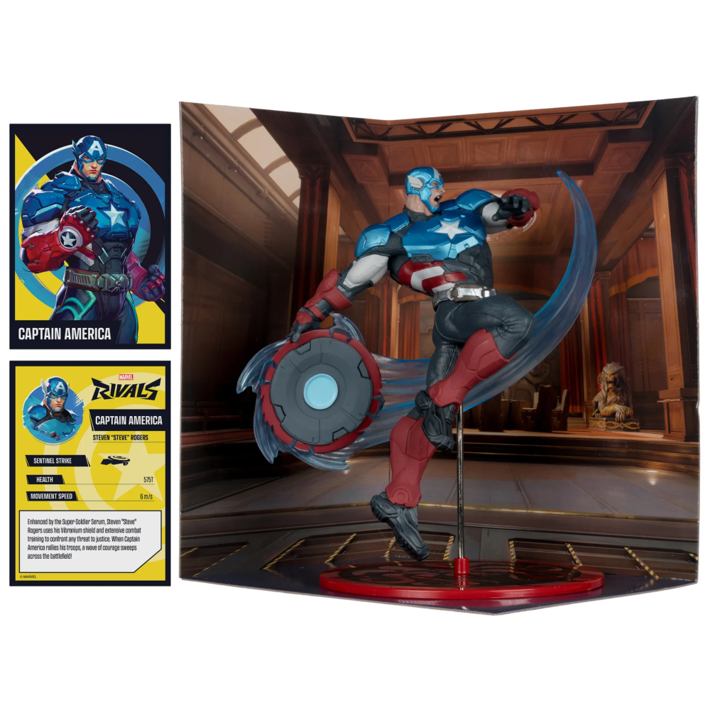 Marvel Rivals - Captain America 20Cm