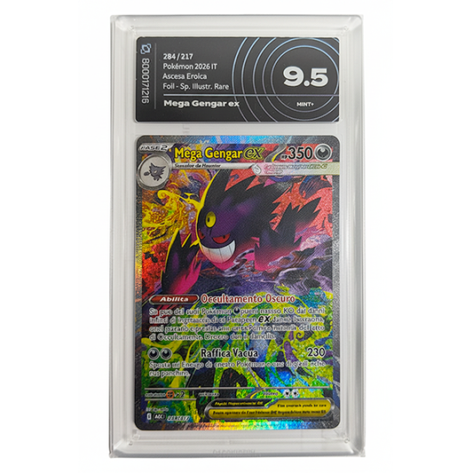 284-217 Mega Gengar EX  - Illustrazione Rara Segreta Gradata 9.5 (ITA)