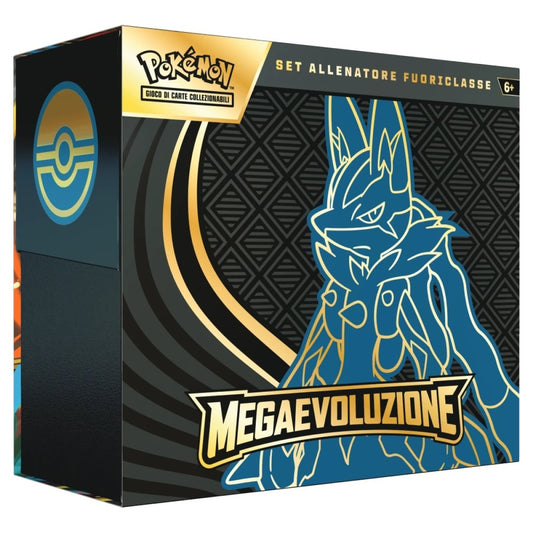 Set Allenatore Fuoriclasse Pokemon - Mega Lucario ITA + Case Magnetico