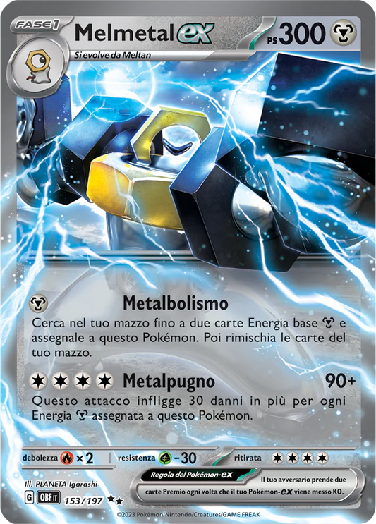 Melmetal Ex - Rara Foil (ITA)