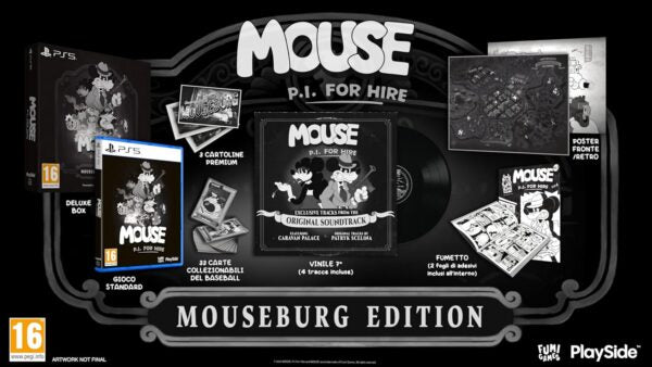 MOUSE P.I. For Hire - Mouseburg Edition Ps5