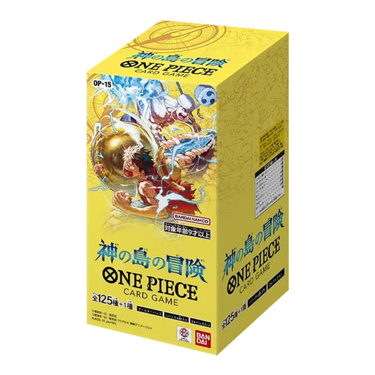 Box One Piece Card Game - OP-15 - Adventure on Kami’s Island - JAP