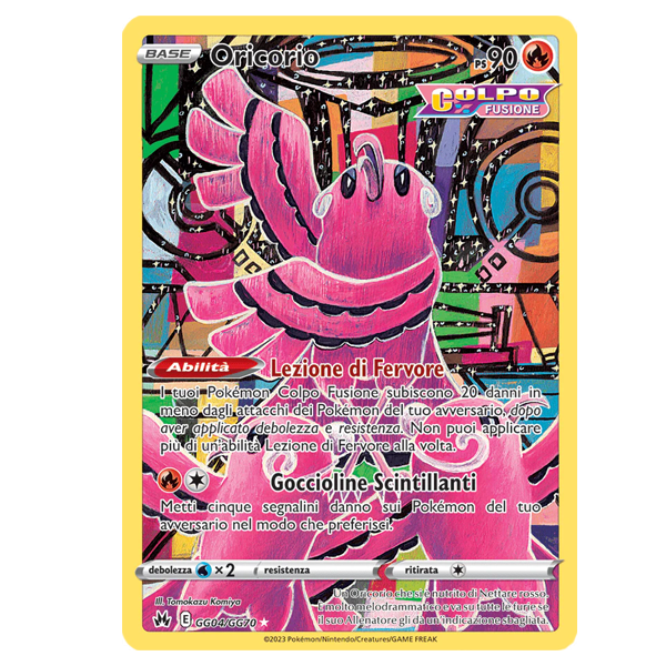 GG04-GG70 Oricorio - Rara Segreta (ITA)