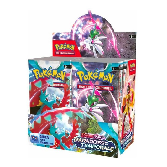 Pokemon Box 36 Buste Scarlatto e Violetto - Paradosso Temporale ITA