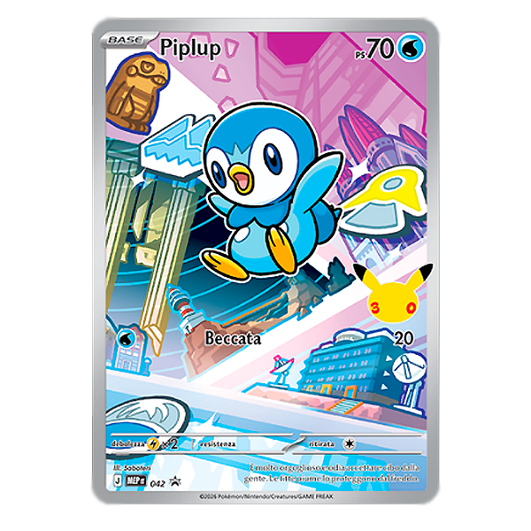 042 Piplup - Promo Rara (IT)